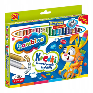 Bambino ceruzkové pastelky 24 ks.